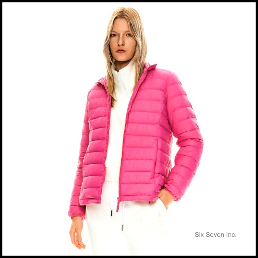 Lightweight Packable Down Jacket Quilted Puffer C… - image 1